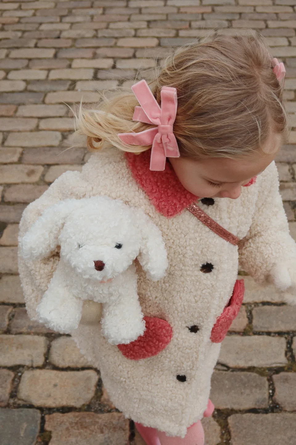Konges Sløjd Bamser|Hundehvalpen Yvette - off white offwhite