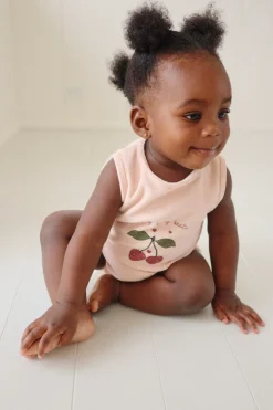 Konges Sløjd Overdele|itty romper - CAMEO ROSE cameorose
