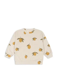 Konges Sløjd Overdele|itty sweatshirt - MON GRAND CITRON mongrandcitron