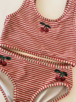Konges Sløjd Badetøj|jade bikini - GLITTER STRIPE glitterstripe