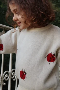 Konges Sløjd Overdele|Lapis bluse - ladybug
