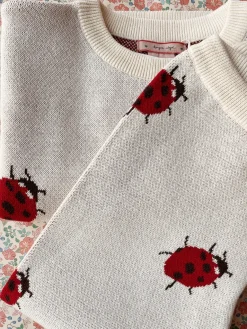 Konges Sløjd Overdele|Lapis bluse - ladybug