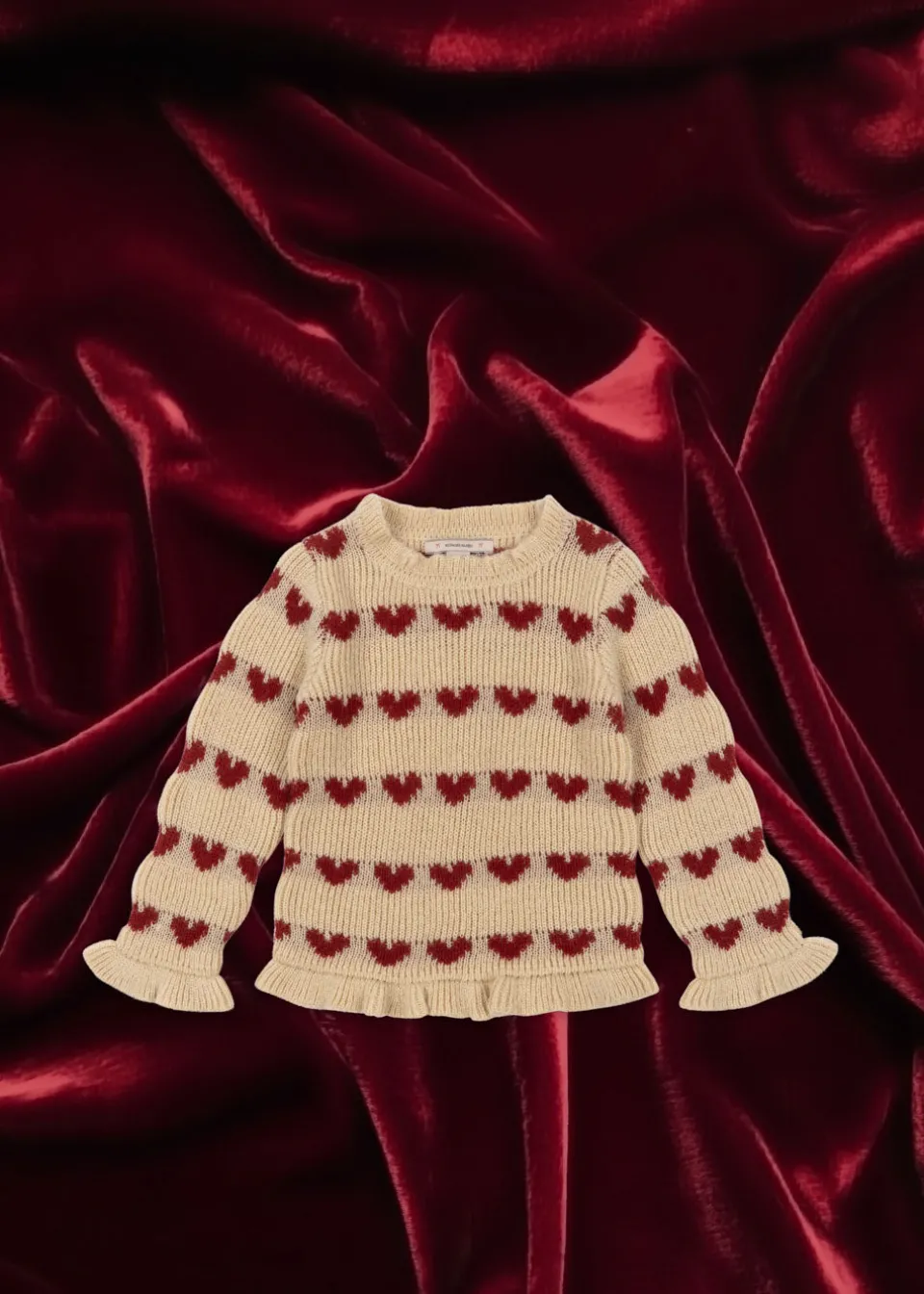 Konges Sløjd Overdele|Laula sweater - heart