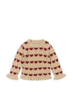 Konges Sløjd Overdele|Laula sweater - heart