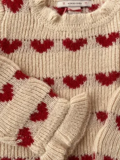 Konges Sløjd Overdele|Laula sweater - heart