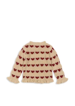 Konges Sløjd Overdele|Laula sweater - heart
