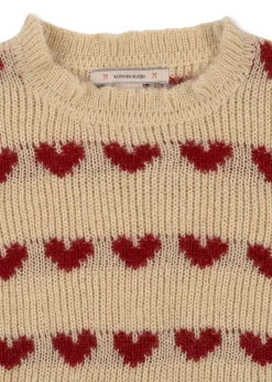 Konges Sløjd Overdele|Laula sweater - heart