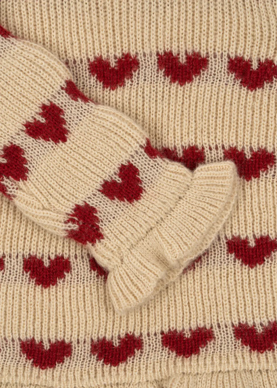 Konges Sløjd Overdele|Laula sweater - heart