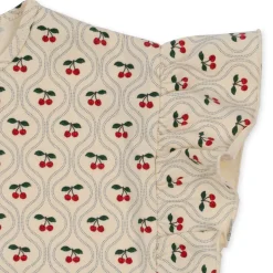 Konges Sløjd Kjoler|lin kjole - CHERRY MOTIF cherrymotif
