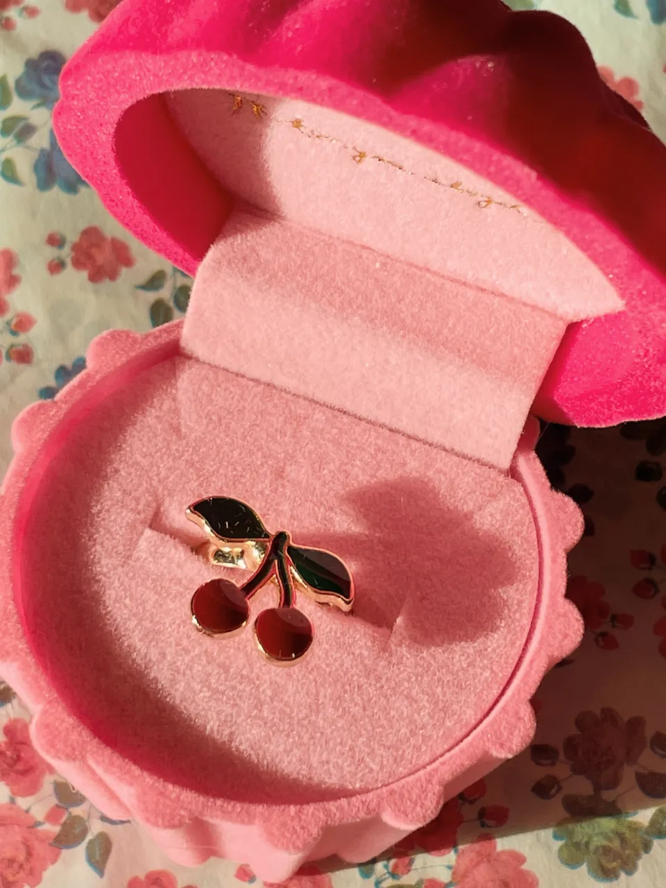 Konges Sløjd Accessories|Little ring box - cherry