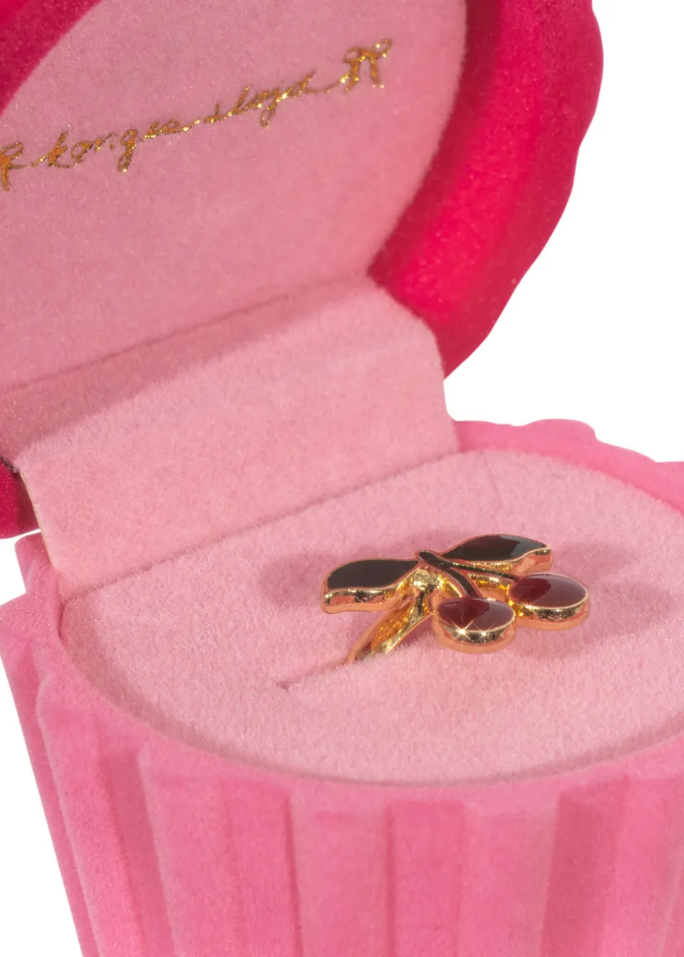 Konges Sløjd Accessories|Little ring box - cherry