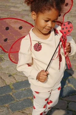 Konges Sløjd Overdele|Lou Ladybug Sweatshirt - ladybug glitter ladybugglitter