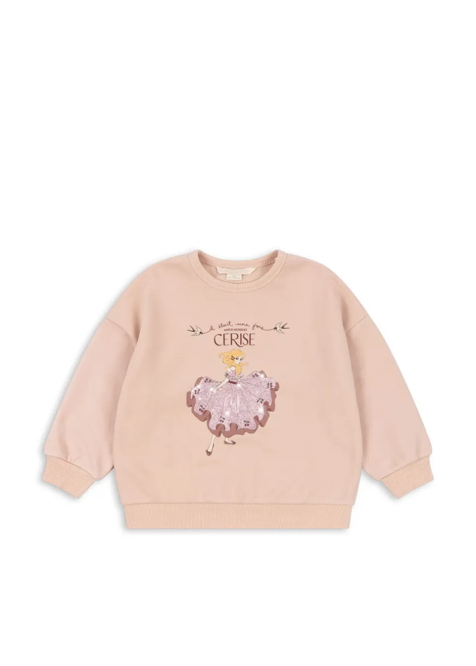 Konges Sløjd Overdele|LOU SWEATSHIRT - CAMEO ROSE cameorose