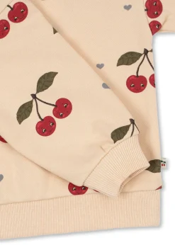 Konges Sløjd Overdele|lou sweatshirt - CHERRY BESTIE cherrybestie