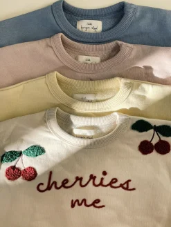 Konges Sløjd Overdele|lou sweatshirt - FRENCH OAK frenchoak