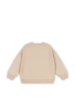 Konges Sløjd Overdele|lou sweatshirt - OXFORD TAN LEMON oxfordtanlemon