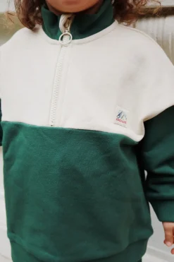 Konges Sløjd Overdele|lou sweatshirt - SMOKE PINE smokepine