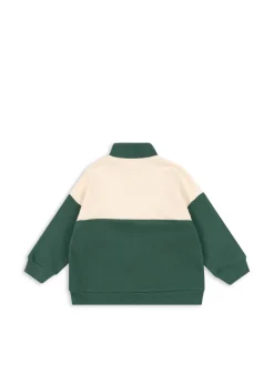 Konges Sløjd Overdele|lou sweatshirt - SMOKE PINE smokepine