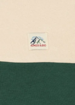 Konges Sløjd Overdele|lou sweatshirt - SMOKE PINE smokepine