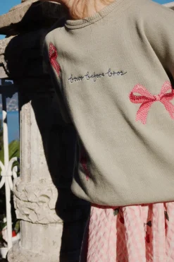 Konges Sløjd Overdele|lou sweatshirt - tea
