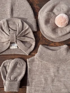 Konges Sløjd Accessories|Overtøj|LOULI TURBAN - SOFT BROWN softbrown