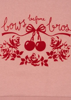 Konges Sløjd Overdele|Loupy lou sweatshirt - bow rose bowrose