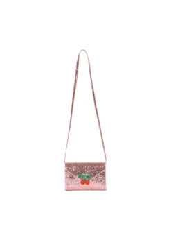 Konges Sløjd Tasker|Accessories|LOVE LETTER TASKE - pink glitter pinkglitter