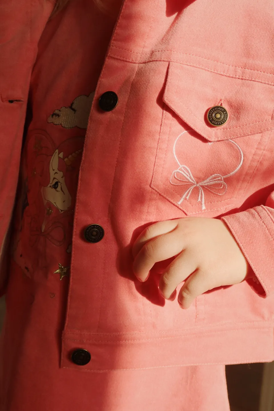 Konges Sløjd Overdele|Lucky jakke - flamingo plume flamingoplume