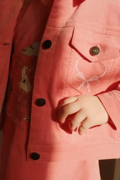 Konges Sløjd Kjoler|Lucky spencer kjole - flamingo plume flamingoplume