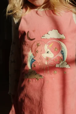 Konges Sløjd Kjoler|Lucky spencer kjole - flamingo plume flamingoplume