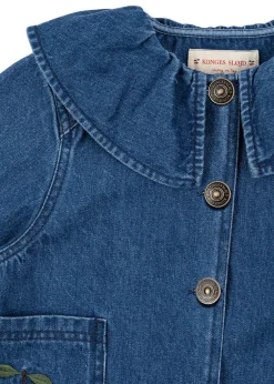 Konges Sløjd Overdele|magot skjorte - DENIM BLUE CHERRY denimbluecherry