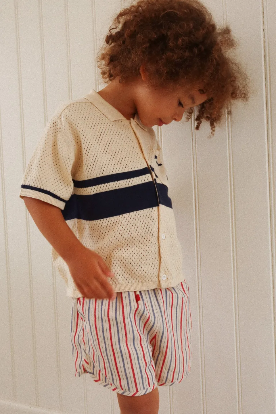Konges Sløjd Underdele|marlon shorts - ANTIQUE STRIPE antiquestripe