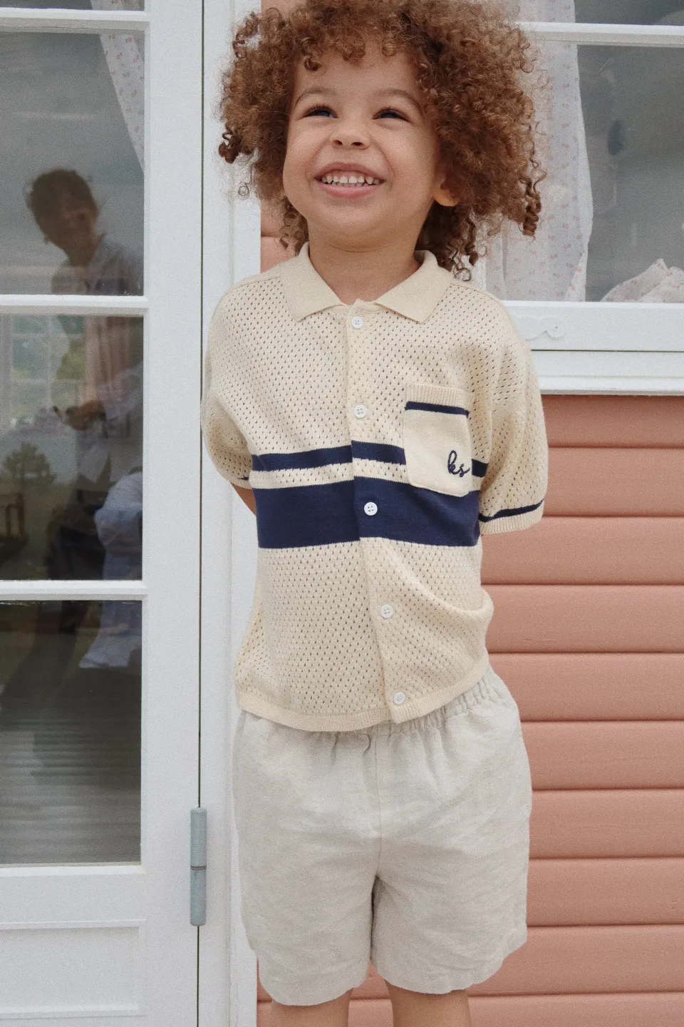 Konges Sløjd Underdele|marlon shorts - ANTIQUE STRIPE antiquestripe