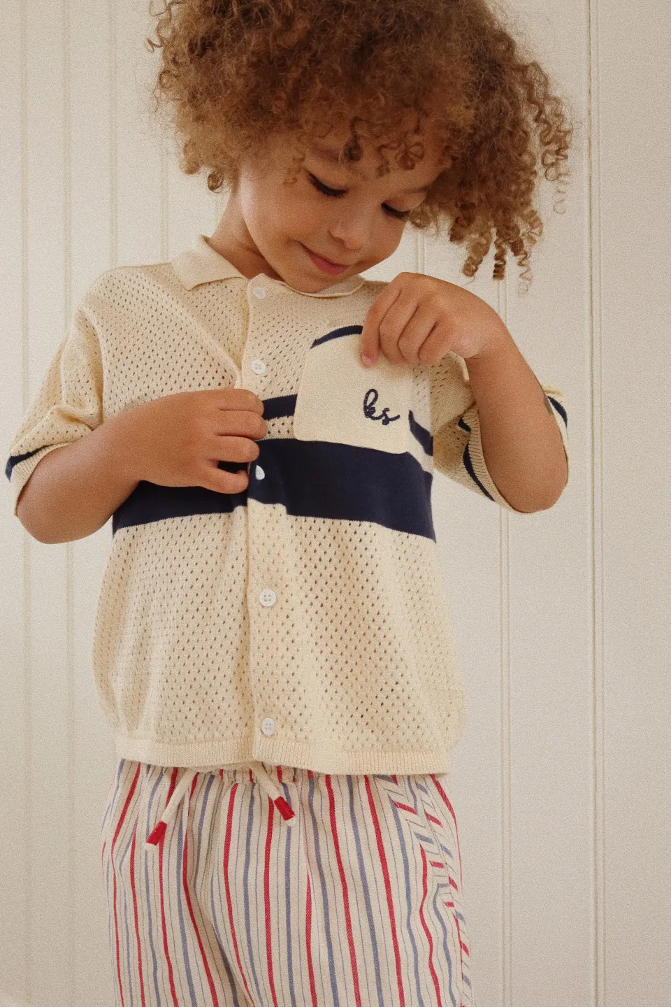 Konges Sløjd Underdele|marlon shorts - ANTIQUE STRIPE antiquestripe