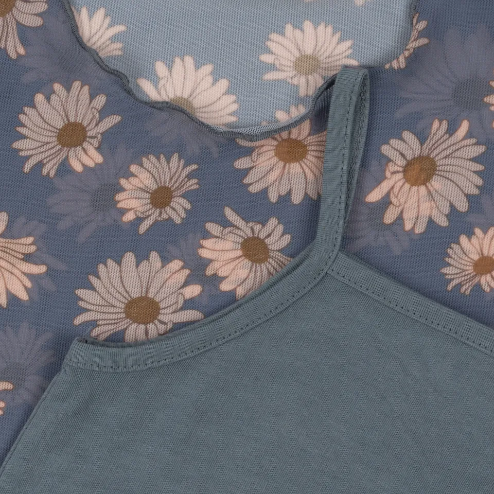 Konges Sløjd Kjoler|mel kjole - DAISY BLUE daisyblue