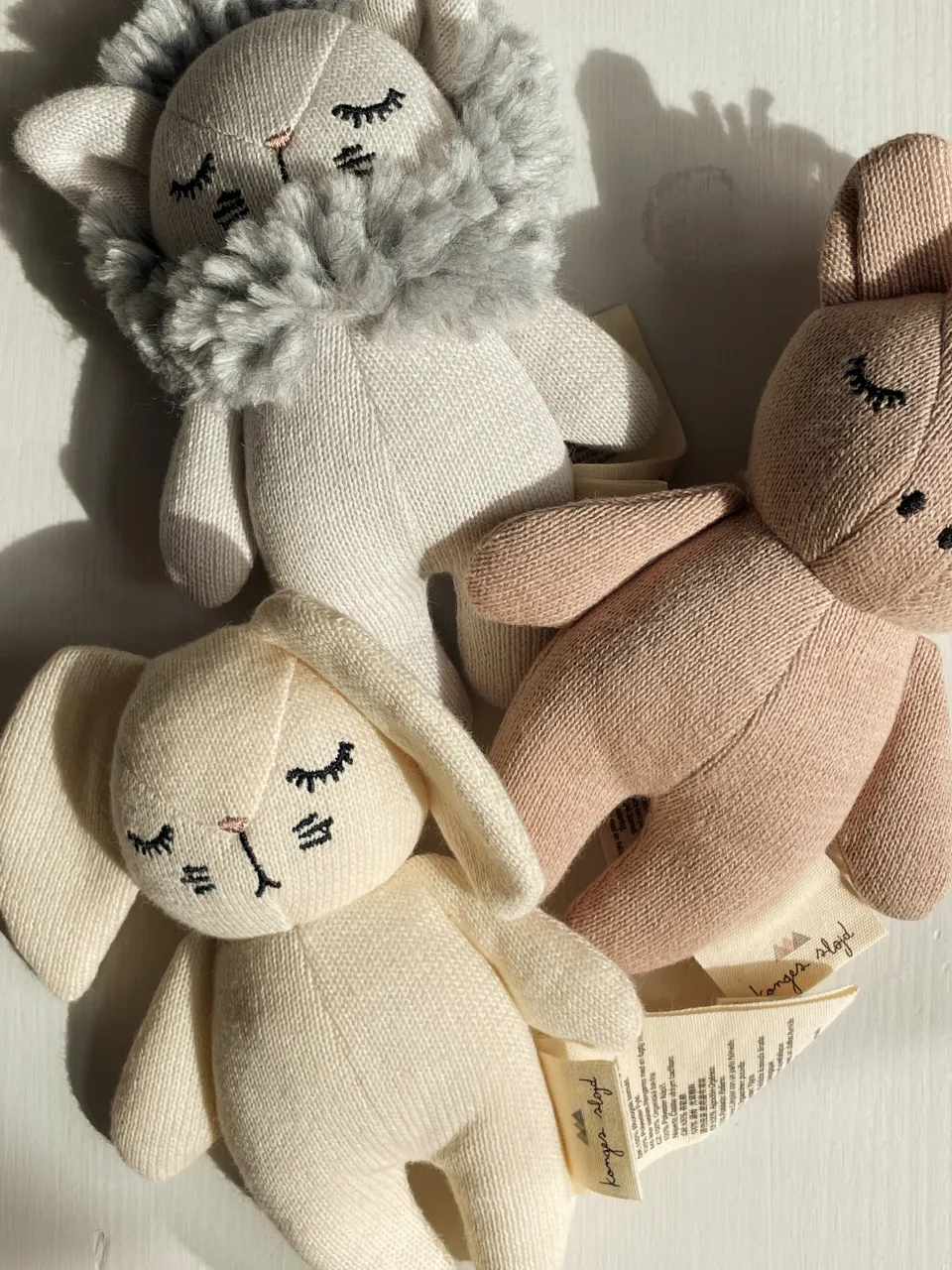 Konges Sløjd Bamser|mini enhjørning - ROSE FAWN rosefawn