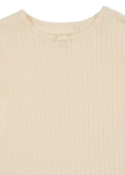 Konges Sløjd Overdele|Minnie bluse - buttercream