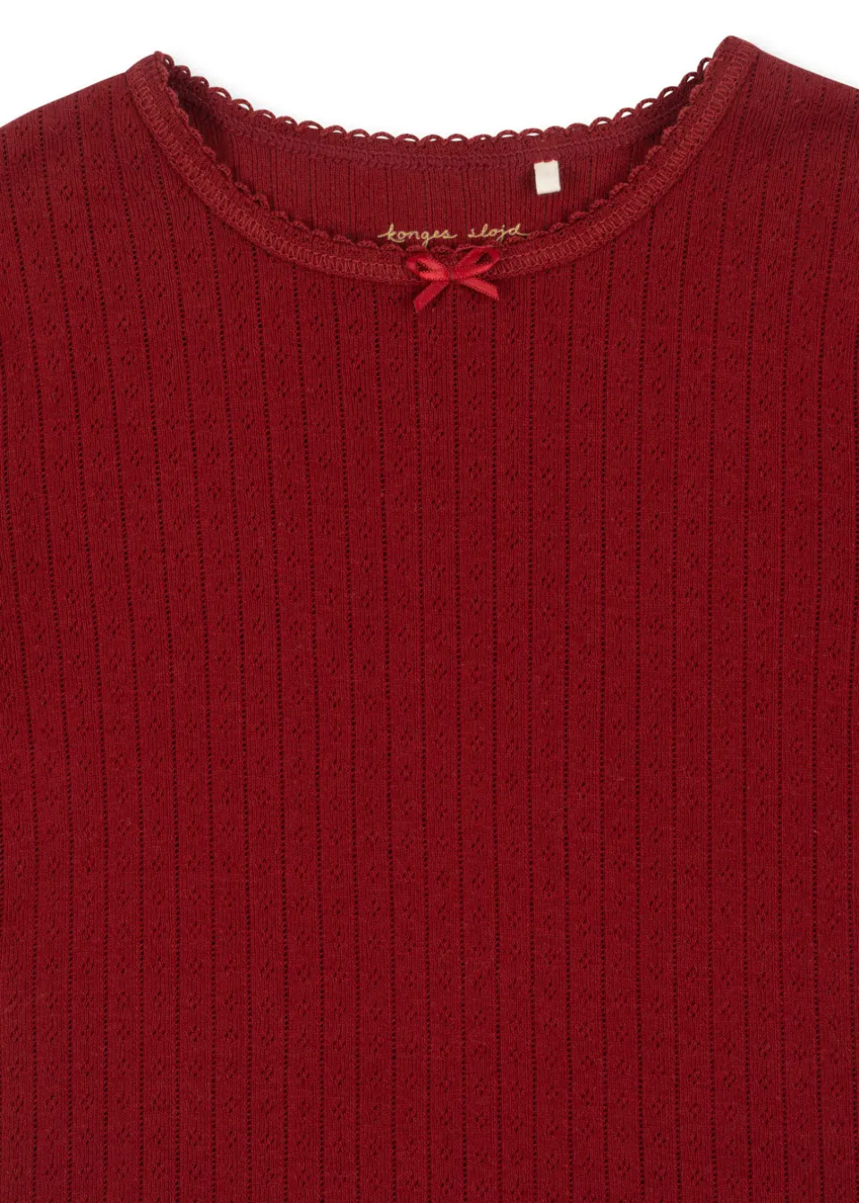 Konges Sløjd Overdele|Minnie bluse - red dahlia reddahlia