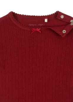 Konges Sløjd Bodyer|Minnie body - red dahlia reddahlia