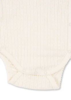 Konges Sløjd Bodyer|MINNIE BODYSTOCKING TIL NYFØDT - antique white antiquewhite