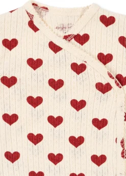 Konges Sløjd Bodyer|MINNIE BODYSTOCKING TIL NYFØDT - amour rouge amourrouge