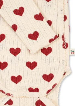 Konges Sløjd Bodyer|MINNIE BODYSTOCKING TIL NYFØDT - amour rouge amourrouge