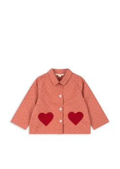 Konges Sløjd Overdele|NOLA JAKKE - MAHOGANY DOT mahoganydot