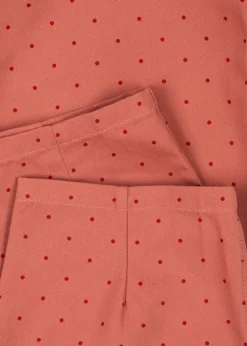 Konges Sløjd Overdele|Underdele|NOLA SMÆKBUKSER - MAHOGANY DOT mahoganydot