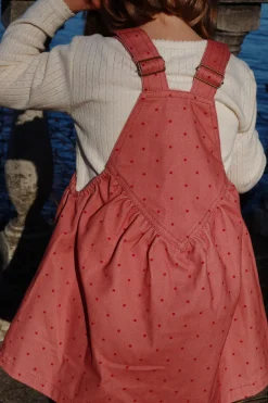 Konges Sløjd Kjoler|NOLA SPENCER KJOLE - MAHOGANY DOT mahoganydot