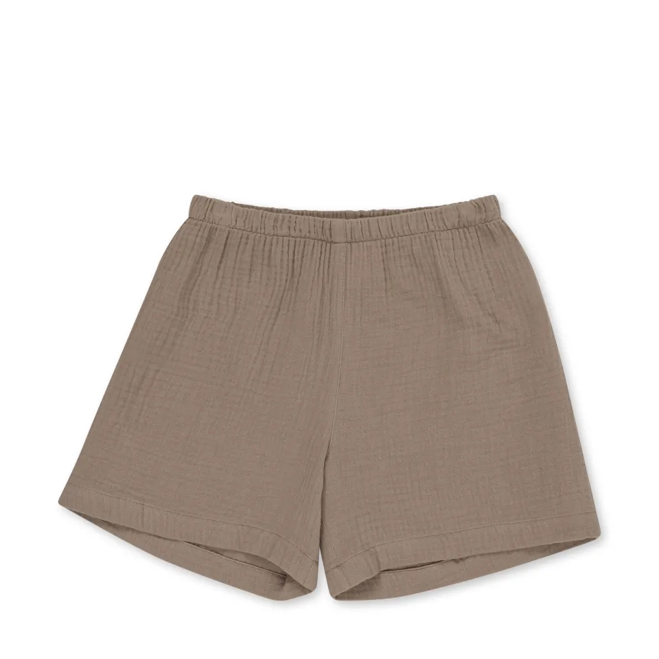 Konges Sløjd Underdele|olive shorts - PURE CASHMERE purecashmere