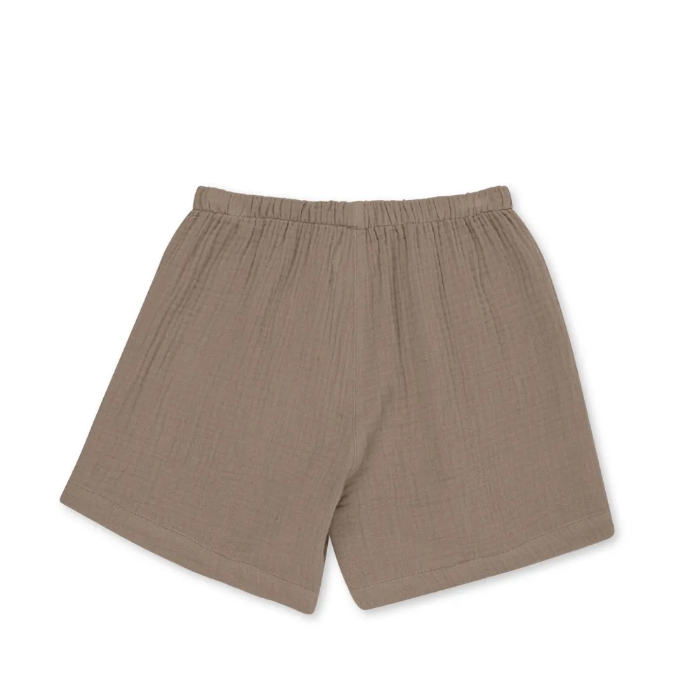 Konges Sløjd Underdele|olive shorts - PURE CASHMERE purecashmere