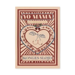 Konges Sløjd Børneværelse|PLAKAT 50 cm x 70 cm - heart