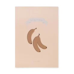 Konges Sløjd Børneværelse|plakat - LET'S GO BANANAS let'sgobananas