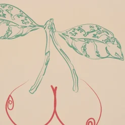 Konges Sløjd Børneværelse|PLAKAT A3 - cherry